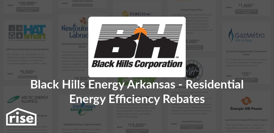 Black Hills Energy Arkansas Residential Energy Efficiency Rebates